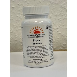Buchweizenberg Flora Tabletten - 60 Tabletten